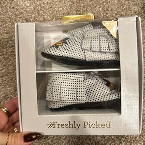 Freshly picked baby moccasin